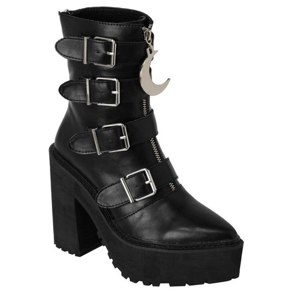 Killstar Shoes - Killstar SORCERESS 7 BOOTS brand new in box -